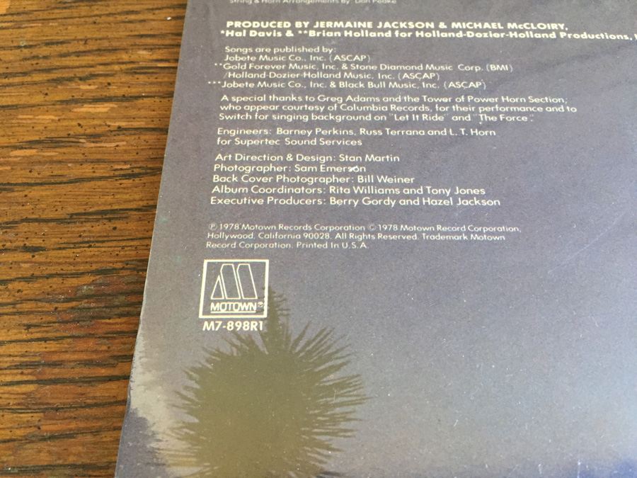 Jermaine Jackson ‎- Frontiers - Motown ‎- M7-898R1 - SEALED [Photo 3]