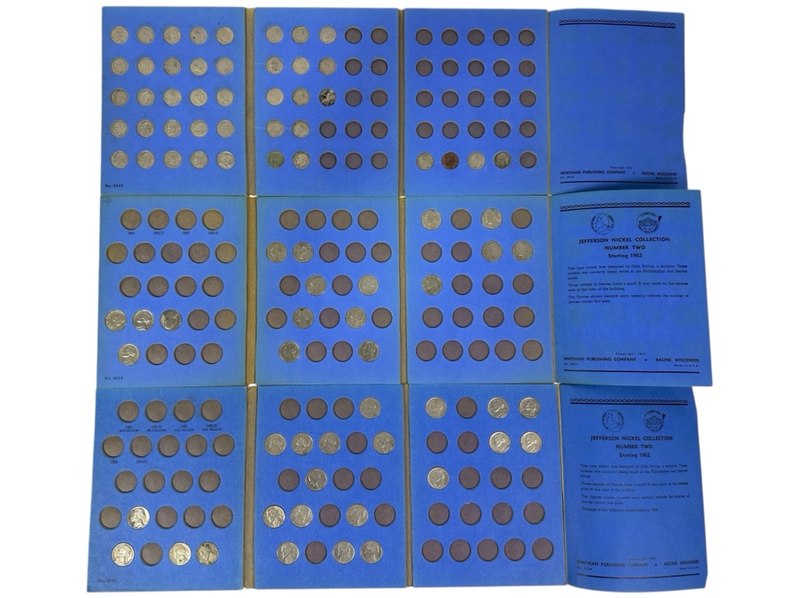 Vintage Collection Of United States Jefferson Nickels And U. S. Roosevelt Dimes