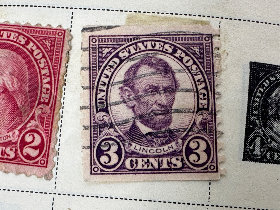 Vintage United Stamps / Foreign Postage Stamp Collection Including Stamps From China - See Photos [Photo 11]