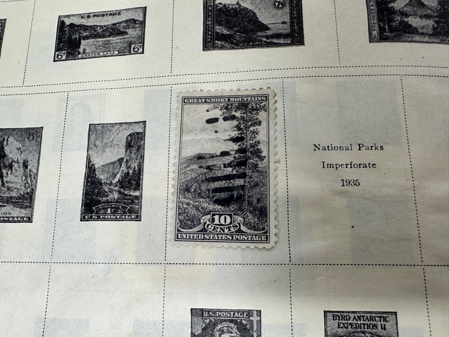 Vintage United Stamps / Foreign Postage Stamp Collection Including Stamps From China - See Photos [Photo 22]