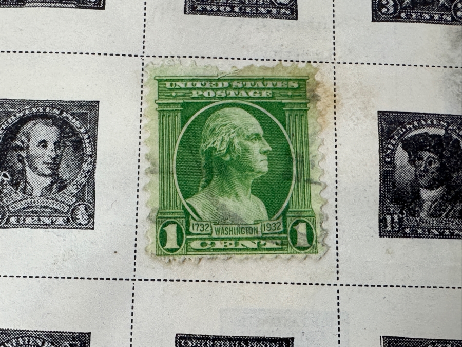 Vintage United Stamps / Foreign Postage Stamp Collection Including Stamps From China - See Photos [Photo 18]