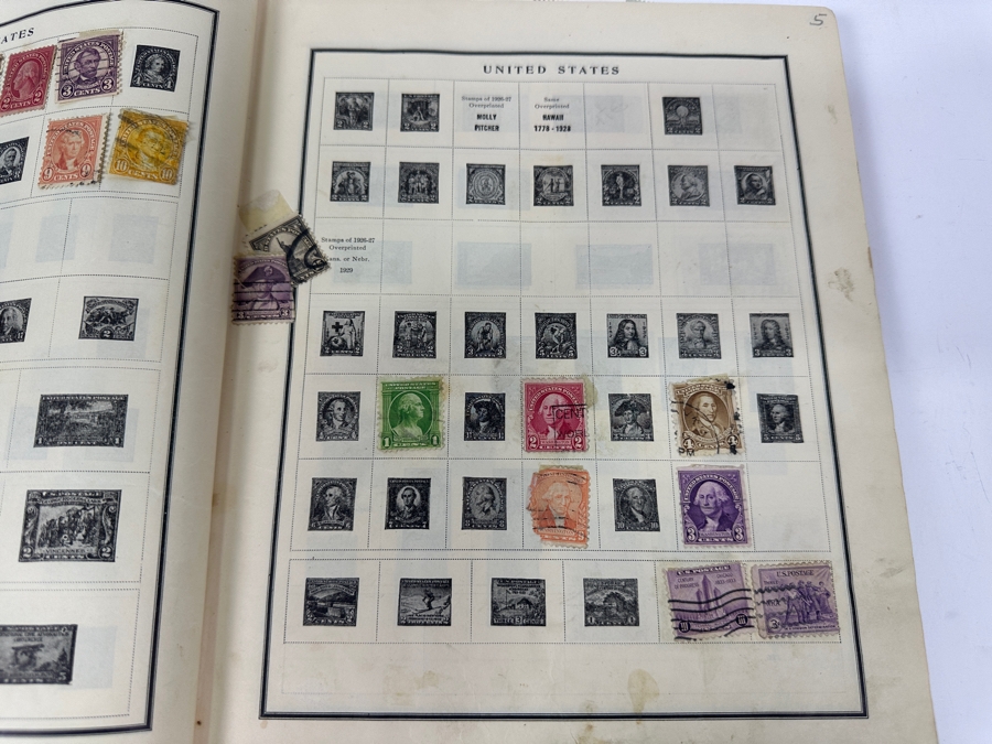 Vintage United Stamps / Foreign Postage Stamp Collection Including Stamps From China - See Photos [Photo 21]