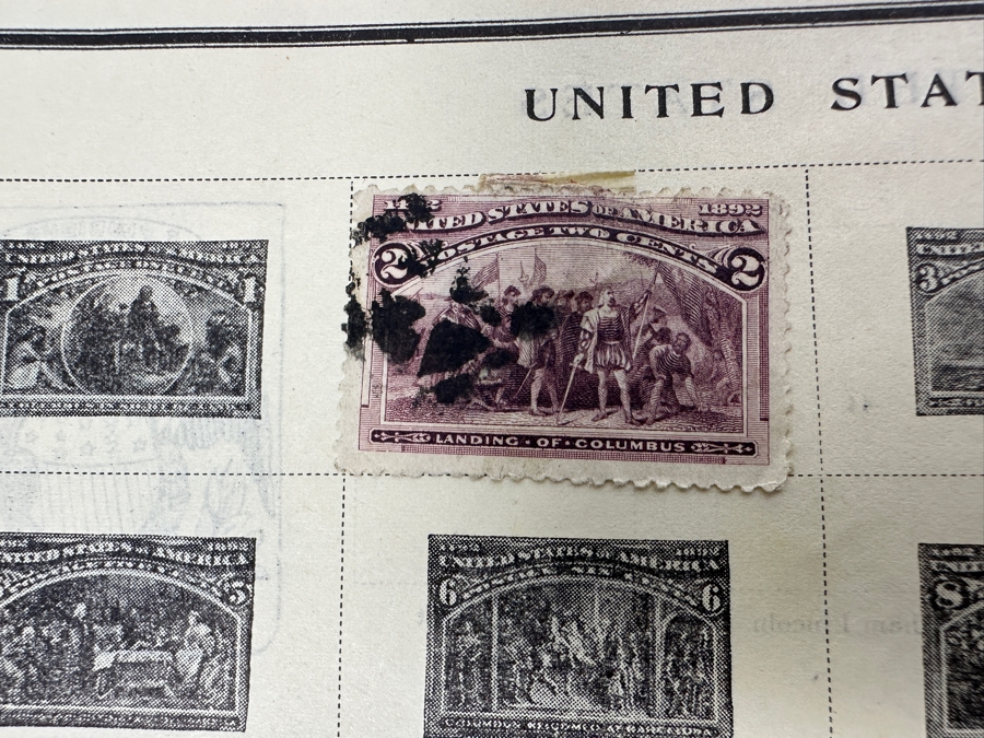 Vintage United Stamps / Foreign Postage Stamp Collection Including Stamps From China - See Photos [Photo 4]