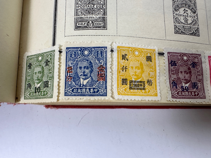 Vintage United Stamps / Foreign Postage Stamp Collection Including Stamps From China - See Photos [Photo 39]