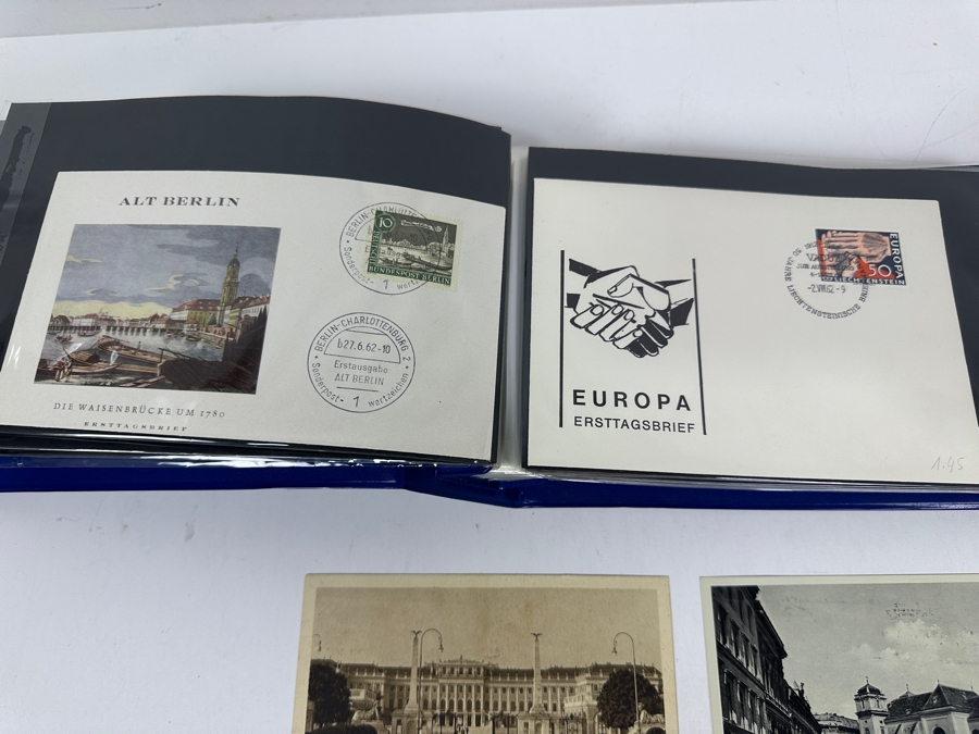 Collection Of Vintage European / United States First Day Covers Including (2) WWII German Postcards - See Photos [Photo 9]