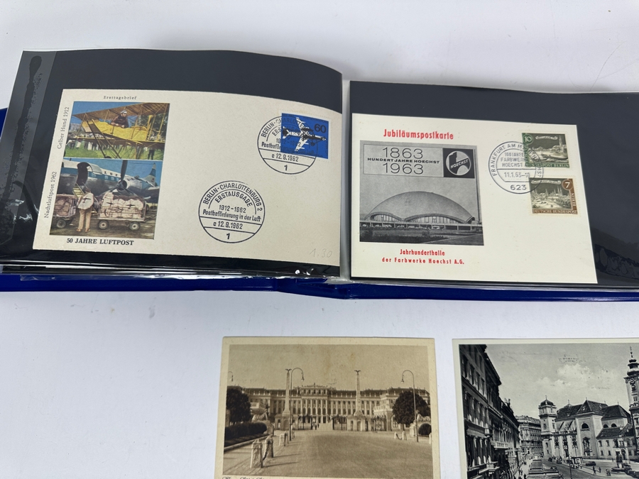 Collection Of Vintage European / United States First Day Covers Including (2) WWII German Postcards - See Photos [Photo 11]