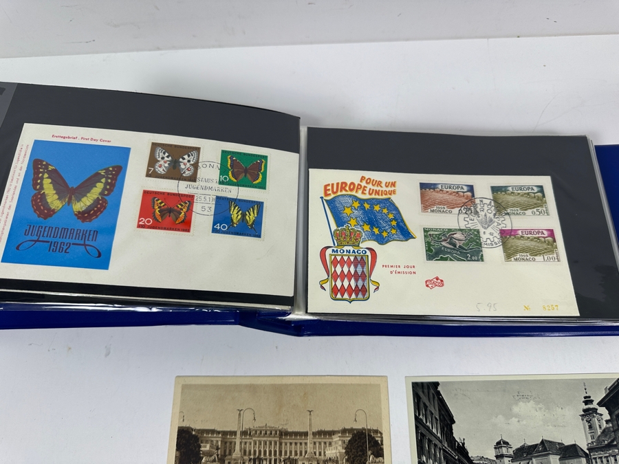Collection Of Vintage European / United States First Day Covers Including (2) WWII German Postcards - See Photos [Photo 7]