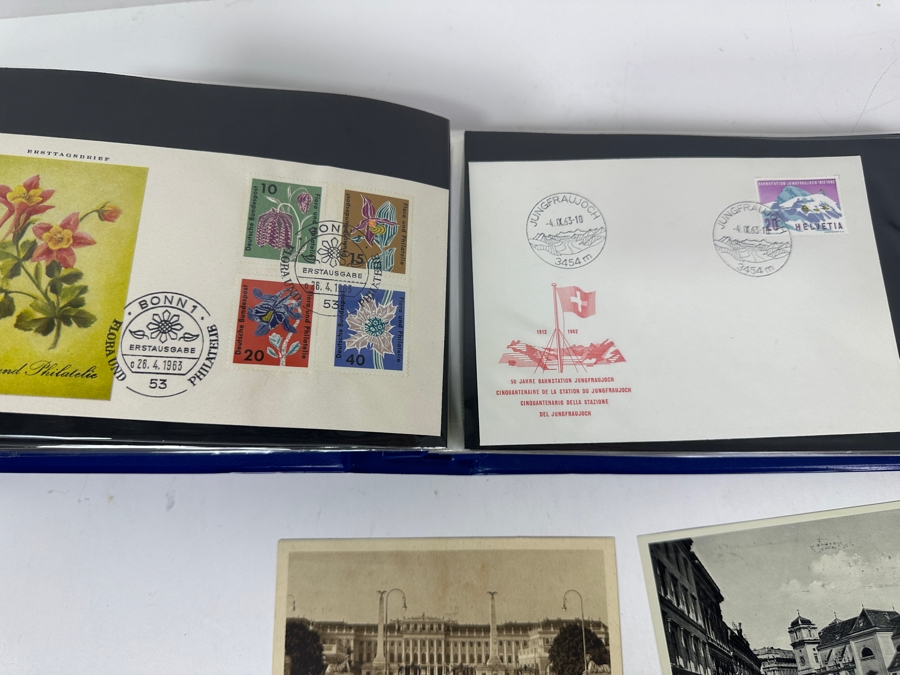 Collection Of Vintage European / United States First Day Covers Including (2) WWII German Postcards - See Photos [Photo 12]