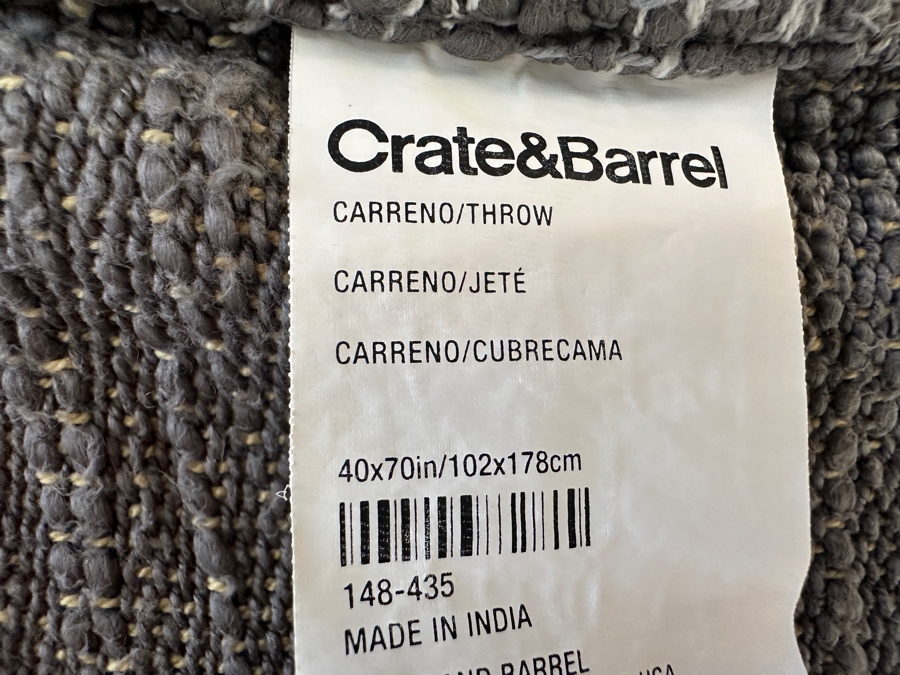 Crate & Barrel Throw 40' X 70' [Photo 3]