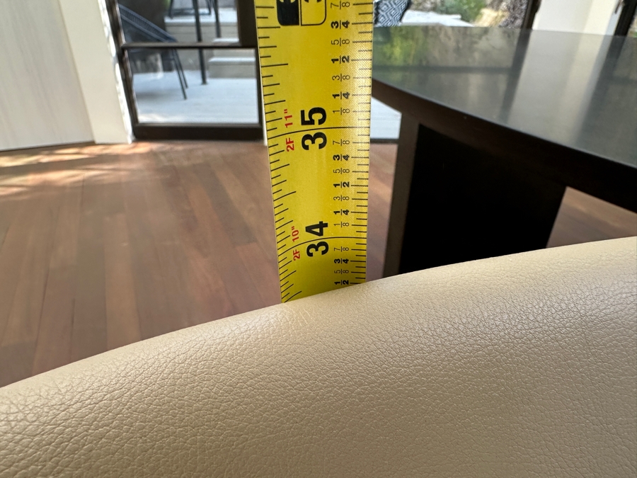 (3) Fornasarig Italian Cato Dining Chairs 19'W X 18'D X 34'H [Photo 9]