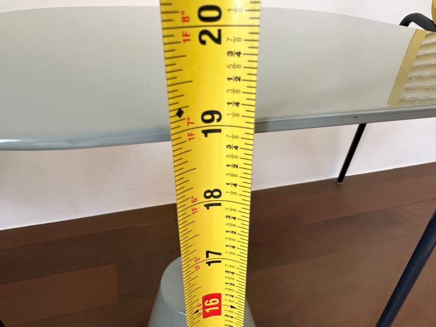 Pair Of Italian Modern Marcello Ziliani Mini Chairs For Parri And Metal Side Table 14W X 19H [Photo 12]