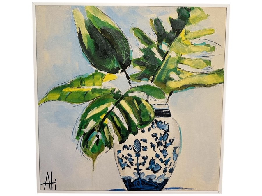 Framed Canvas Print 24 X 24