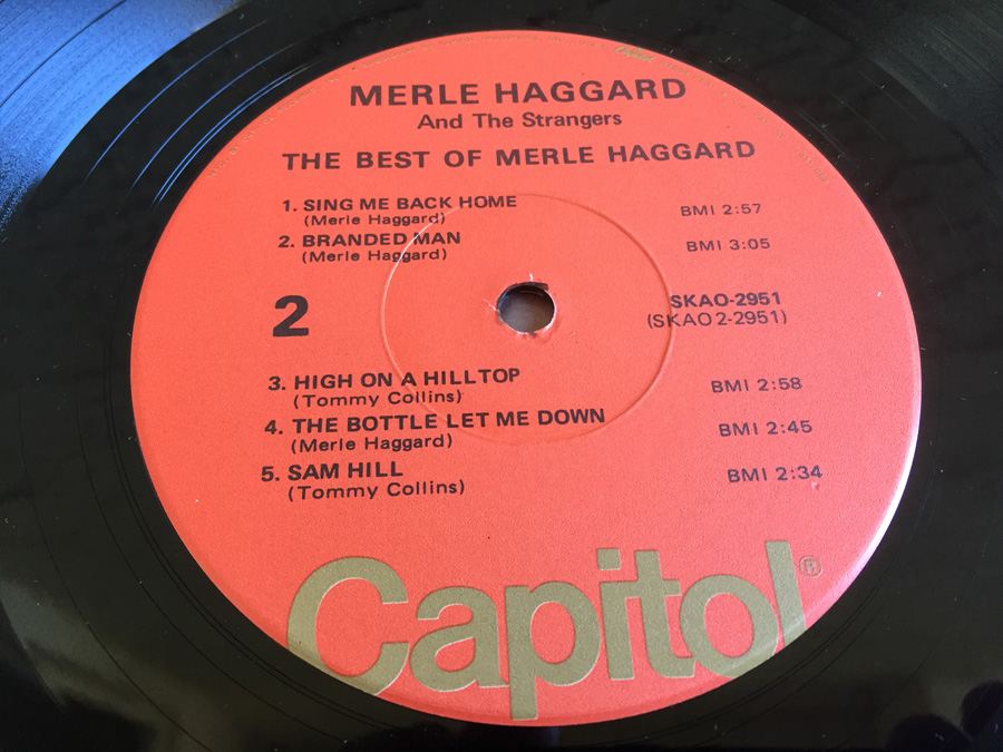 Merle Haggard ‎- The Best Of Merle Haggard - Capitol Records ‎- SKAO 2951 [Photo 7]