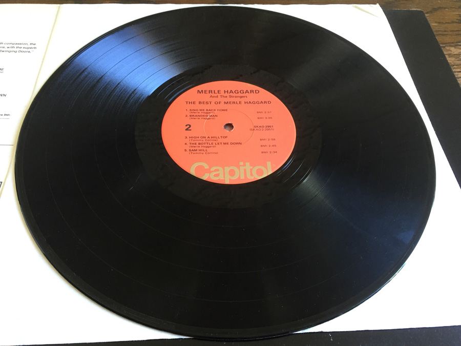 Merle Haggard ‎- The Best Of Merle Haggard - Capitol Records ‎- SKAO 2951 [Photo 6]