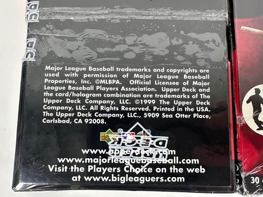 (6) Factory Sealed Upper Deck Mark McGwire 500 Home Run Baseball Trading Cards 1999 [Photo 4]