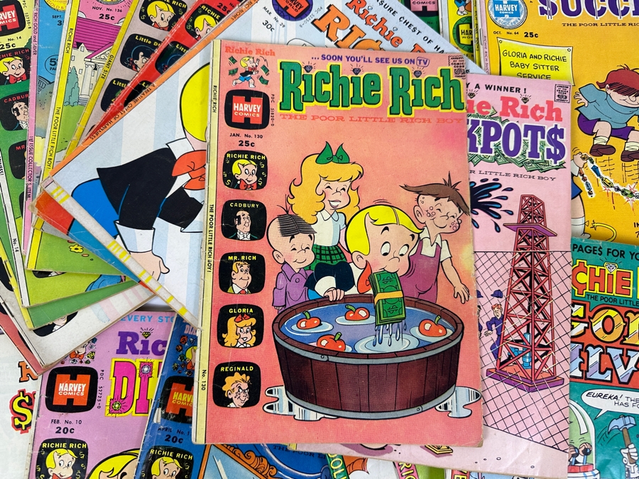 (26) Vintage 1970s Richie Rich Comic Books [Photo 4]
