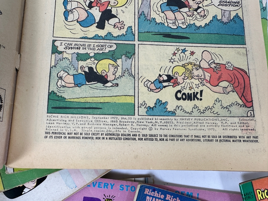 (26) Vintage 1970s Richie Rich Comic Books [Photo 7]