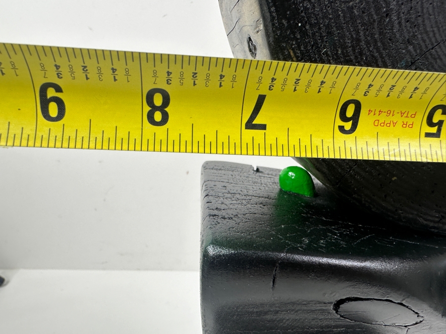 Jennifer Nehrbass 'Cairn 1' Stained Wooden Sculpture 2019 Signed On Bottom 8'W x 14.5'H [Photo 10]