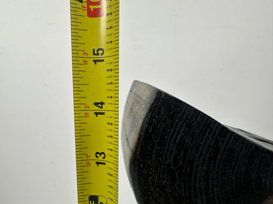 Jennifer Nehrbass 'Cairn 1' Stained Wooden Sculpture 2019 Signed On Bottom 8'W x 14.5'H [Photo 9]