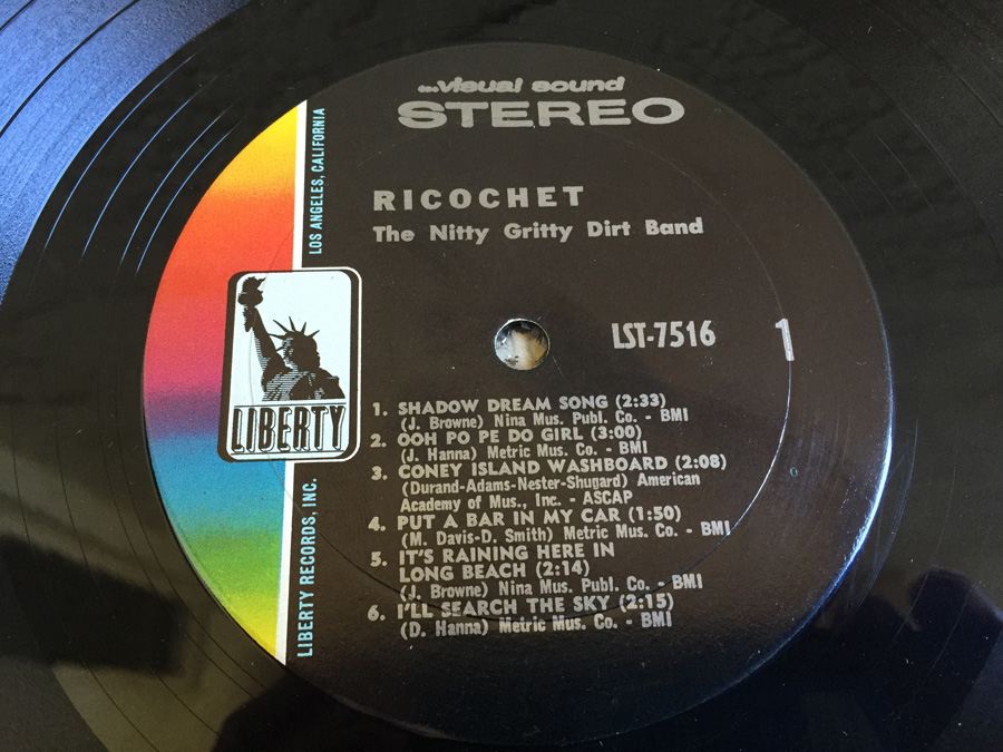 Nitty Gritty Dirt Band ‎- Ricochet - Liberty ‎- LST-7516 [Photo 4]