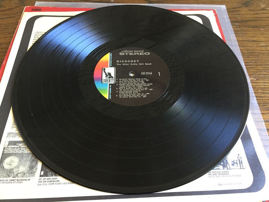 Nitty Gritty Dirt Band ‎- Ricochet - Liberty ‎- LST-7516 [Photo 3]