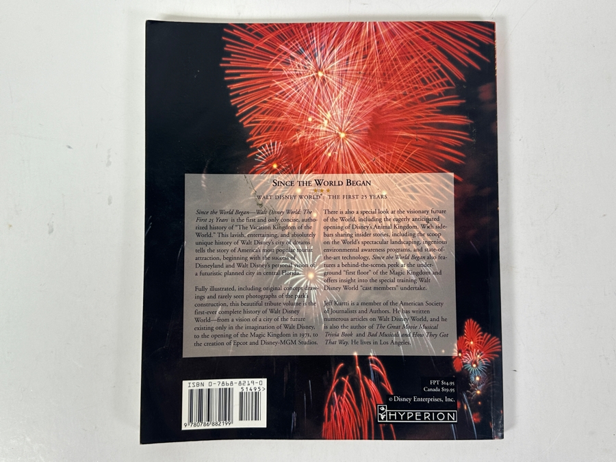 First Edition Book Since The World Began - Walt Disney World The First 24 Years And Vintage Disneyland Goofy Button [Photo 10]