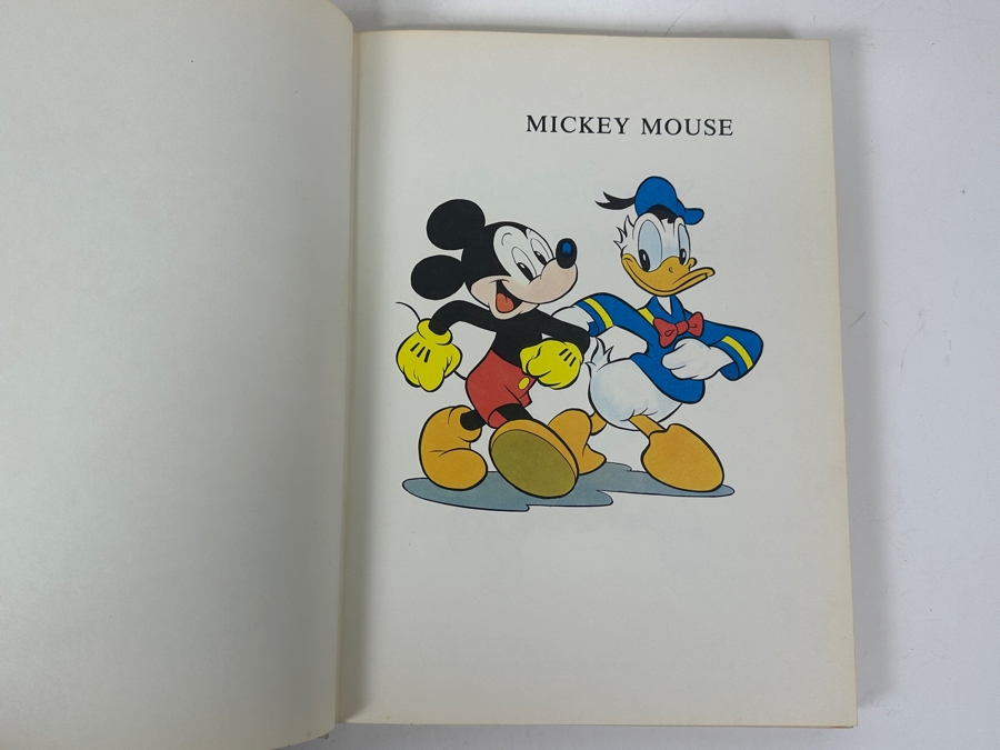 Vintage 1978 First Edition Hardcover Book Walt Disney Best Comics Mickey Mouse [Photo 3]