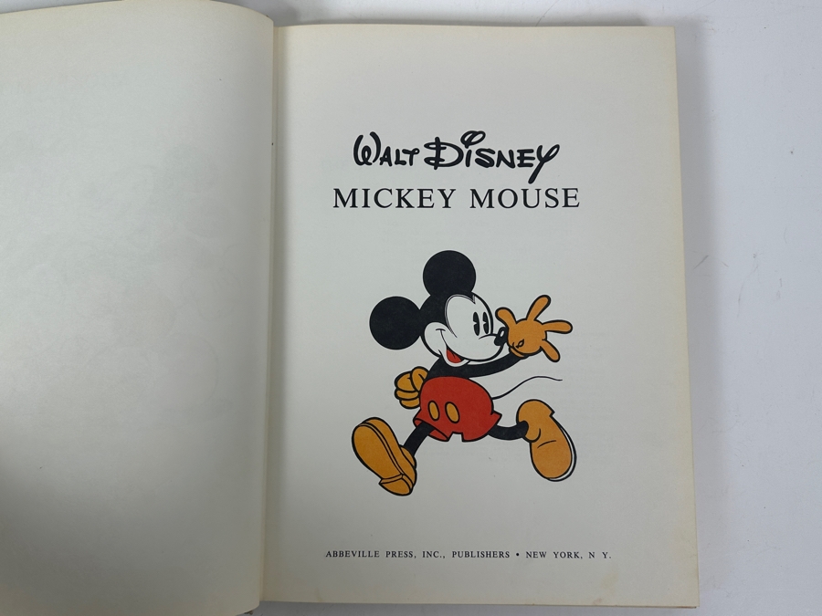 Vintage 1978 First Edition Hardcover Book Walt Disney Best Comics Mickey Mouse [Photo 4]