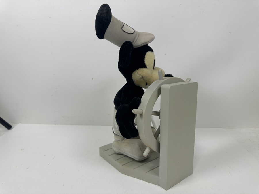 Vintage 1999 Limited Edition Steiff Mickey Mouse As Walt Disney's Steamboat Willie Disney Showcase Collection With Original Box [Photo 11]