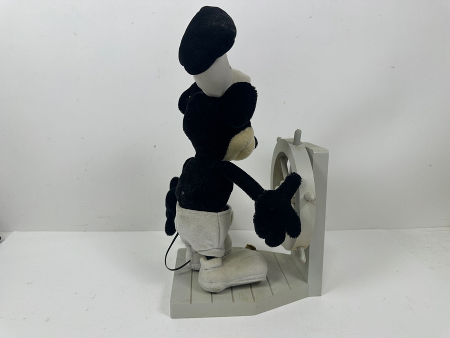 Vintage 1999 Limited Edition Steiff Mickey Mouse As Walt Disney's Steamboat Willie Disney Showcase Collection With Original Box [Photo 10]