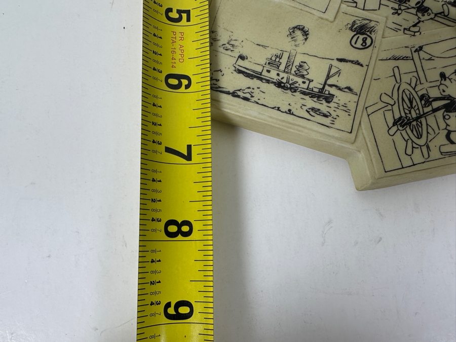 Limited Edition Walt Disney's Mickey Mouse In Steamboat Willie Steamboat Willie Model Sheet Figural Scene Figurine From The Walt Disney Gallery With Original Box 10W X 7.5D X 3.5H [Photo 15]