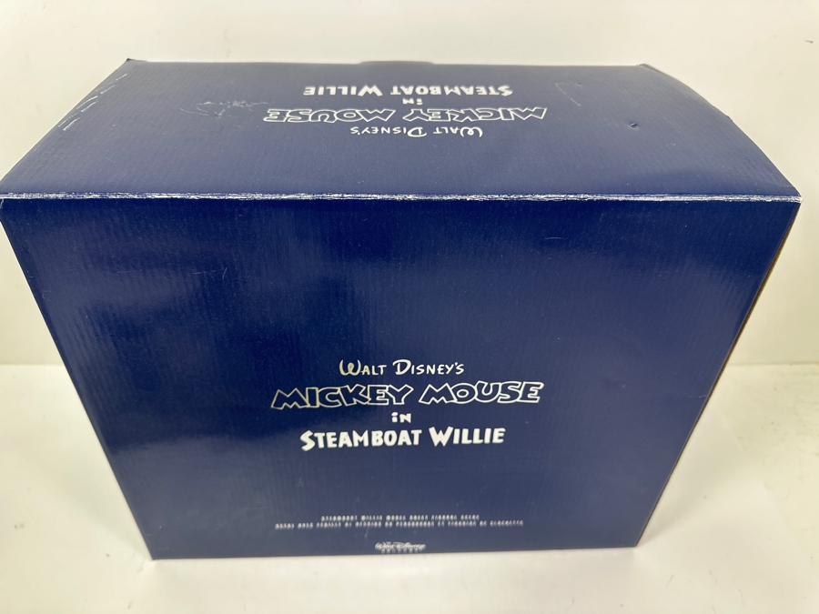 Limited Edition Walt Disney's Mickey Mouse In Steamboat Willie Steamboat Willie Model Sheet Figural Scene Figurine From The Walt Disney Gallery With Original Box 10W X 7.5D X 3.5H [Photo 21]