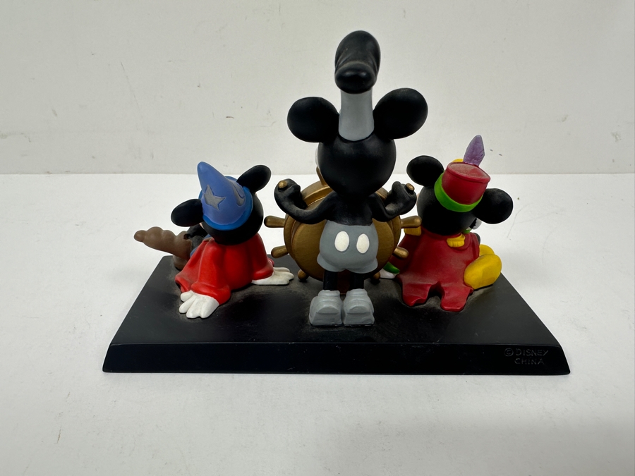 Mickey Mouse Through The Years Clock From The Disney Store With Original Box 6W X 4H [Photo 4]