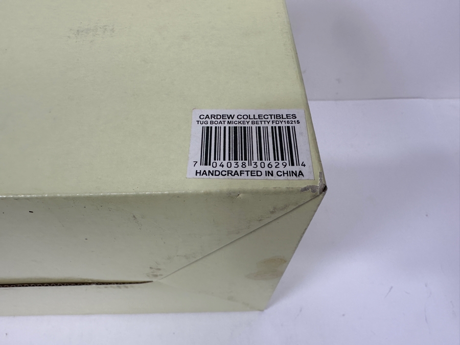 Disney Showcase Collection Limited Edition Steamboat Willie Teapot By Cardew Design With Original Box 9.5W X 6.5H [Photo 12]