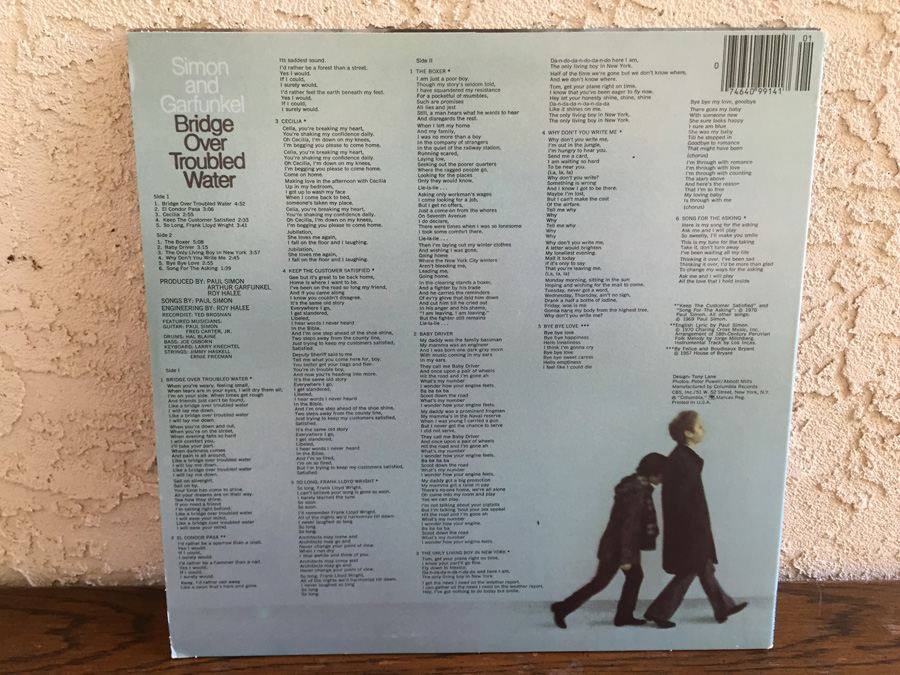 Simon And Garfunkel - Bridge Over Troubled Water - Columbia ‎- PC 9914  [Photo 2]