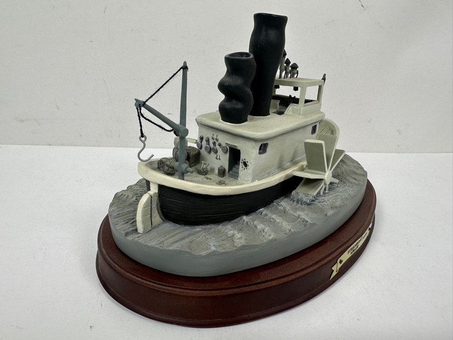 Walt Disney Classics Collection Enchanted Places Mickey's 70th Birthday Steamboat from Walt Disney's Steamboat Willie With Original Box [Photo 3]