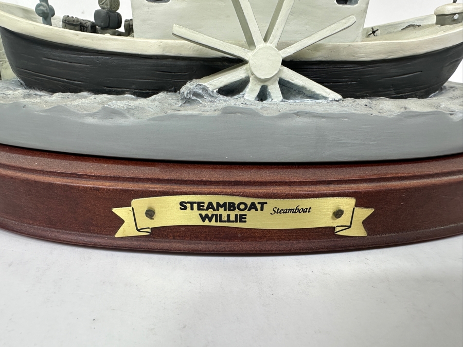 Walt Disney Classics Collection Enchanted Places Mickey's 70th Birthday Steamboat from Walt Disney's Steamboat Willie With Original Box [Photo 2]