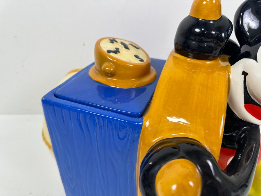 Limited Edition Gallery Collection Steamboat Willie Mickey Mouse Cookie Jar By Treasure Craft A Pfaltzgraff Company 13W X 9D X 12H [Photo 4]