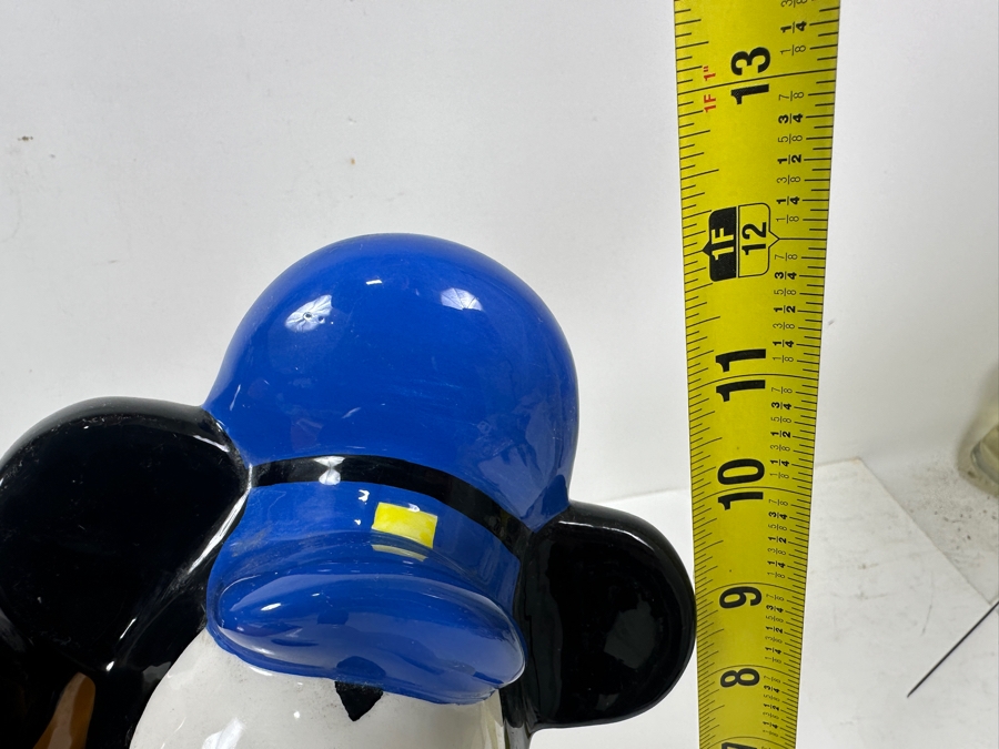 Limited Edition Gallery Collection Steamboat Willie Mickey Mouse Cookie Jar By Treasure Craft A Pfaltzgraff Company 13W X 9D X 12H [Photo 11]