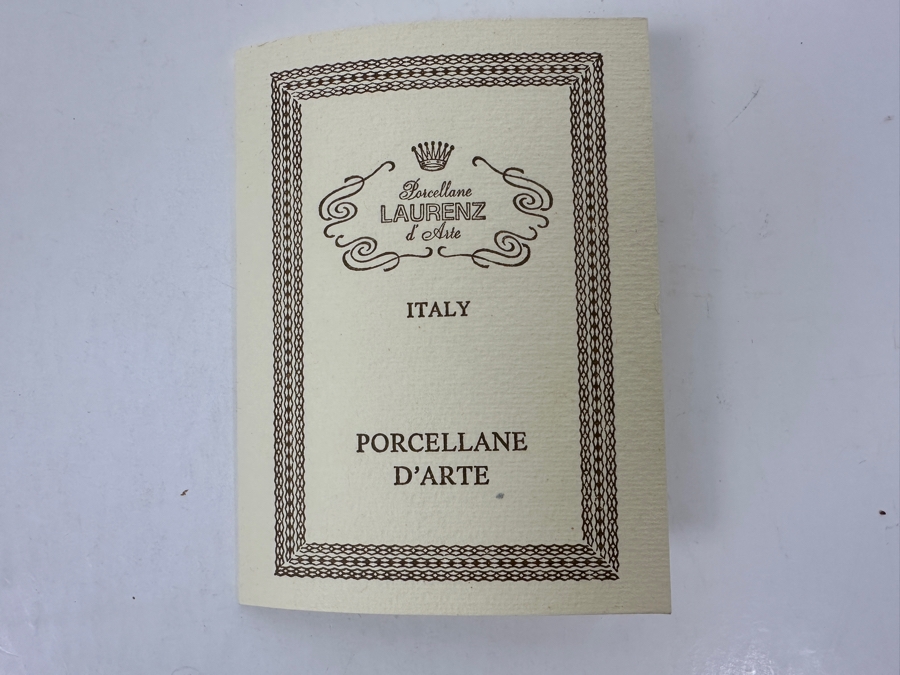 Limited Edition Porcellane D'Arte Italy Capodimonte Walt Disney's Mickey Mouse 1928 Steamboat Willie Figurine With Cert And Original Box 6H [Photo 12]