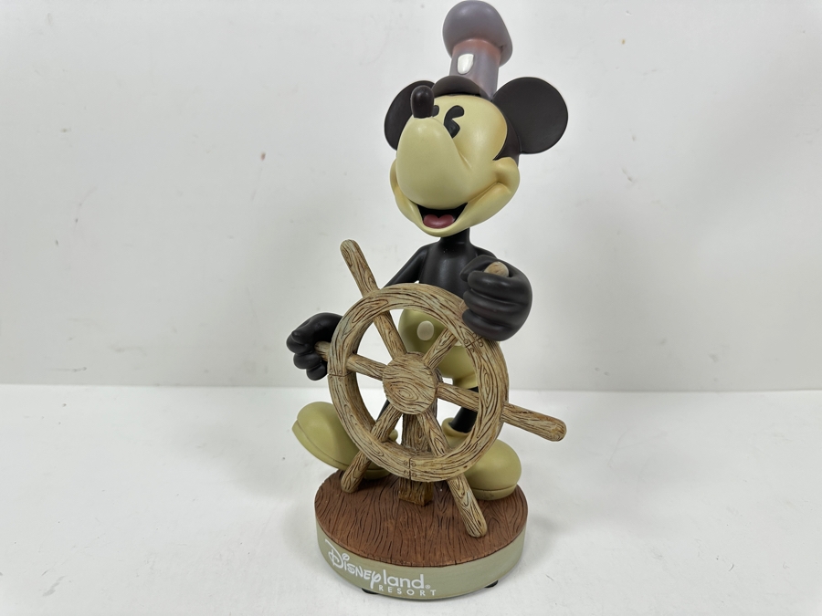 Disneyland Resort Walt Disney's Mickey Mouse Steamboat Willie Figurine 9.5'H [Photo 3]