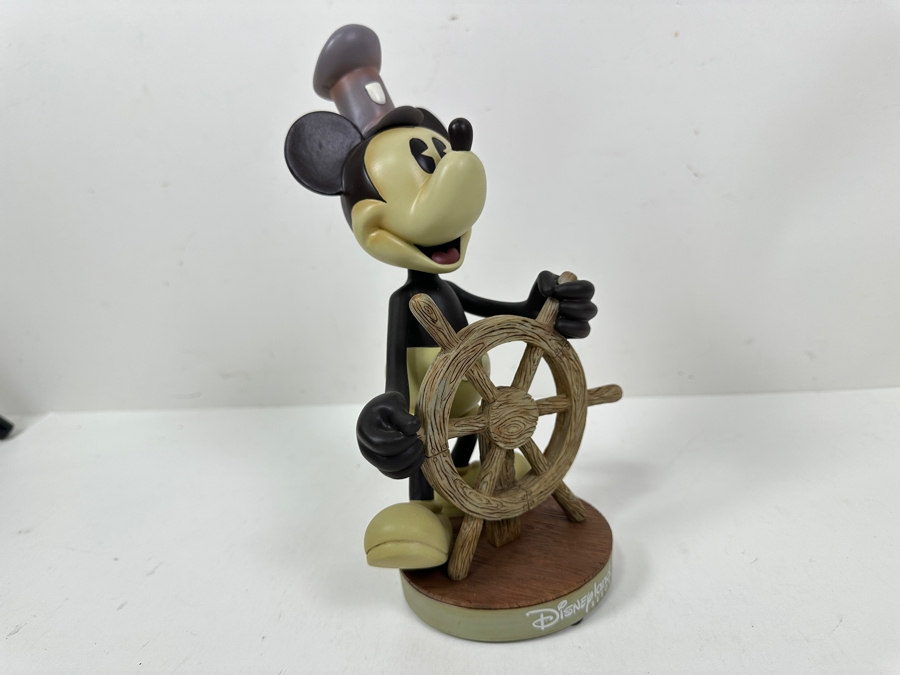 Disneyland Resort Walt Disney's Mickey Mouse Steamboat Willie Figurine 9.5'H [Photo 8]