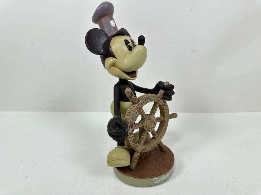 Disneyland Resort Walt Disney's Mickey Mouse Steamboat Willie Figurine 9.5'H [Photo 7]