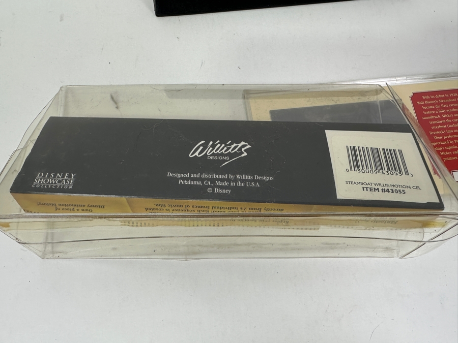 Steamboat Willie Collector's Motion Cels Card From The Disney Showcase Collection [Photo 12]