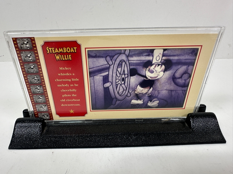 Steamboat Willie Collector's Motion Cels Card From The Disney Showcase Collection [Photo 4]