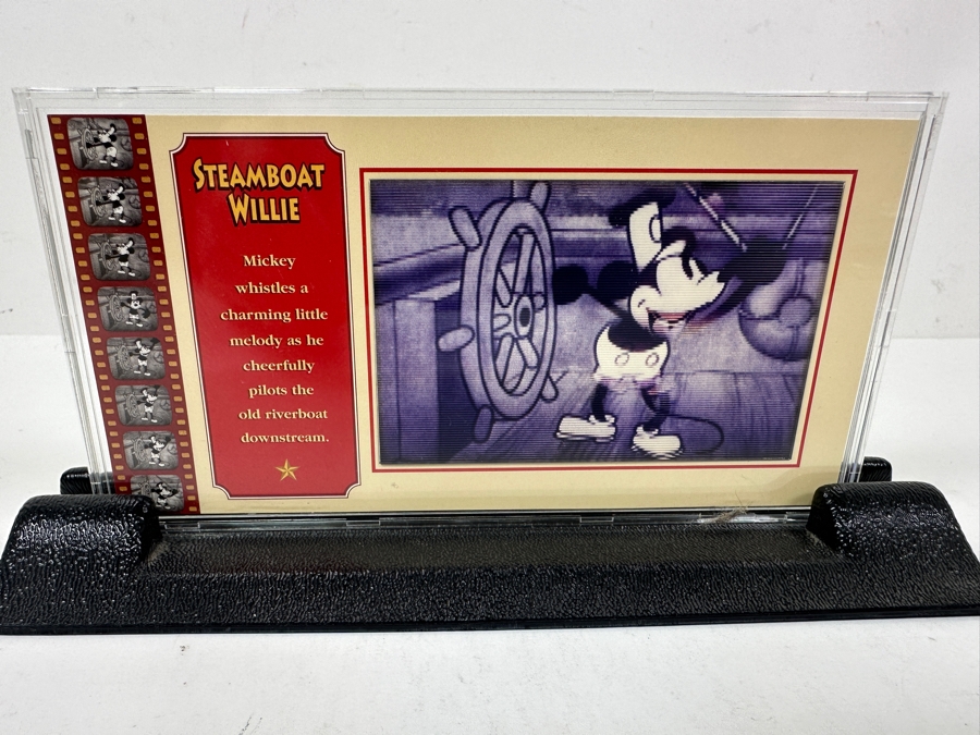 Steamboat Willie Collector's Motion Cels Card From The Disney Showcase Collection [Photo 3]