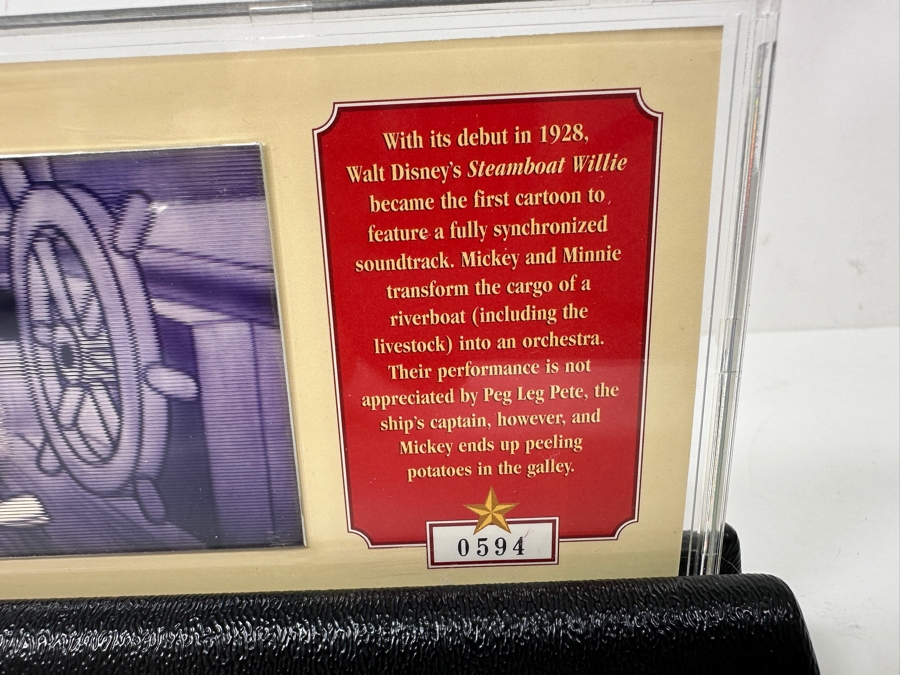 Steamboat Willie Collector's Motion Cels Card From The Disney Showcase Collection [Photo 8]