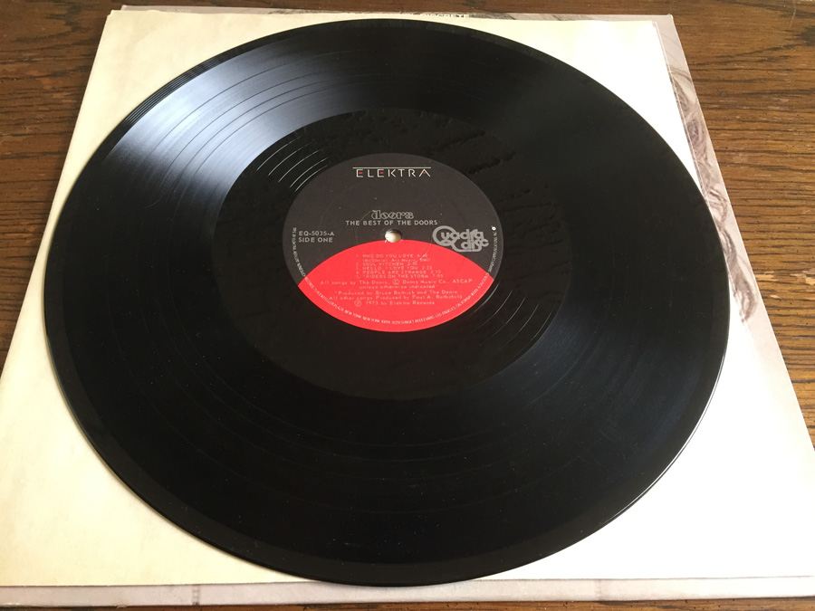 Doors, The ‎- The Best Of The Doors - Elektra ‎- EQ-5035 - Quadraphonic [Photo 3]