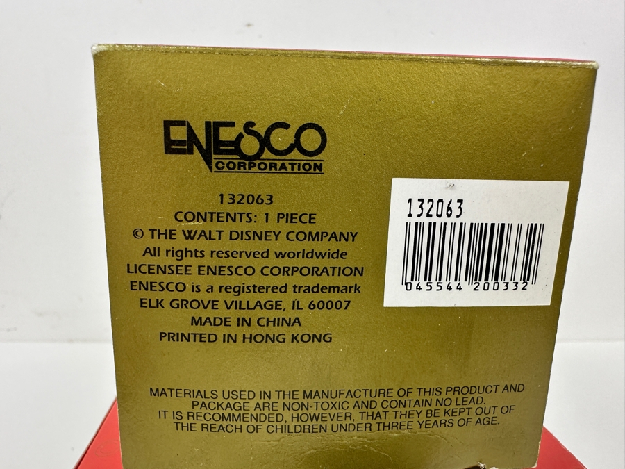 Enesco 'Steamboat Willie' Mini Action Musical Box With Original Box And Mickey At The Helm Steamboat Willie Ornament With Original Box [Photo 16]