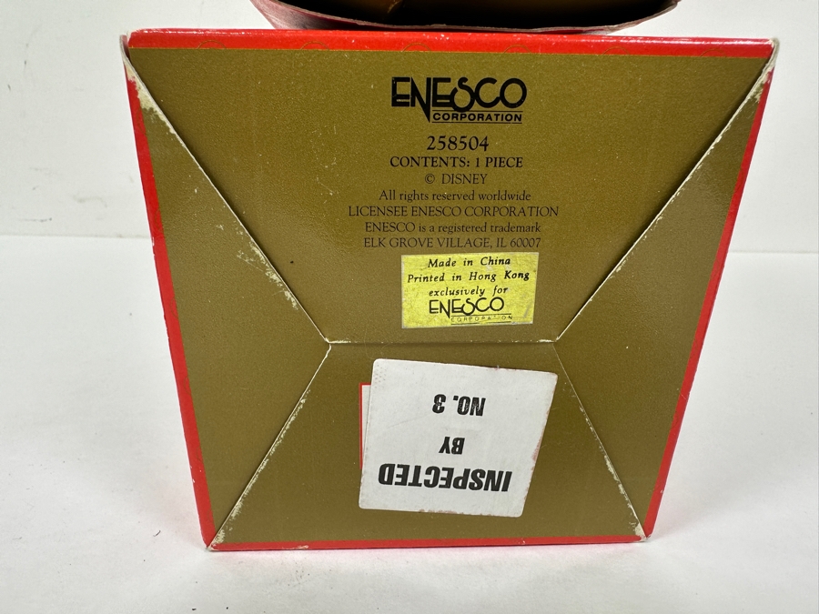 Enesco 'Steamboat Willie' Mini Action Musical Box With Original Box And Mickey At The Helm Steamboat Willie Ornament With Original Box [Photo 15]